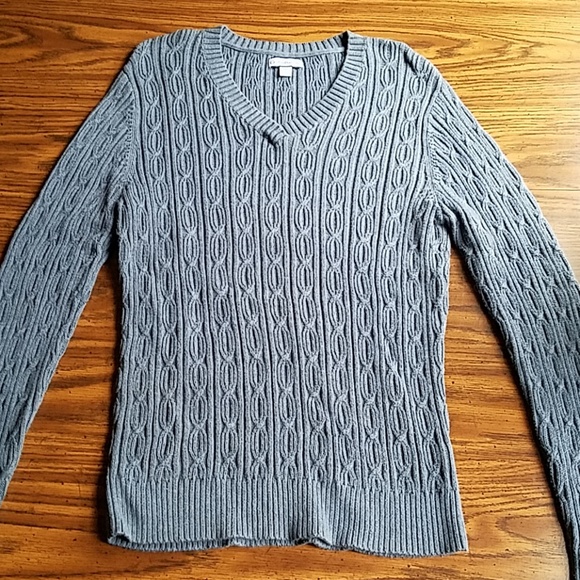 Y2K Croft & Barrow V-Neck Sweater XL - Picture 2 of 7